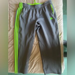 Adidas wide leg sweat pants